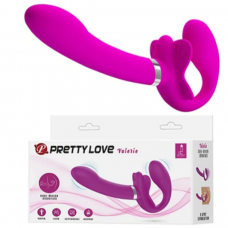 Pretty Love 12 Titreşimli Silikon Strap-On Usb Şarjlı Süper Lüks Vibratör Pretty Love 12 Titreşimli Silikon Strap-On Usb Şarjlı Süper Lüks Vibratör
