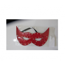 KIRMIZI RENKLİ DERİ FANTEZİ MASKE KIRMIZI RENKLİ DERİ FANTEZİ MASKE