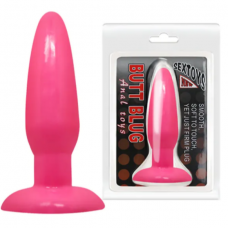 Smooth 14 Cm Vantuzlu Anal Plug Anal Tıkaç Tıpa Pembe Anal Dildo Smooth 14 Cm Vantuzlu Anal Plug Anal Tıkaç Tıpa Pembe Anal Dildo