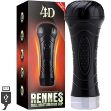 Rennes 4D Kablosuz Sesli Titreşimli Şarjlı Realistik Suni Vajina Rennes 4D Kablosuz Sesli Titreşimli Şarjlı Realistik Suni Vajina