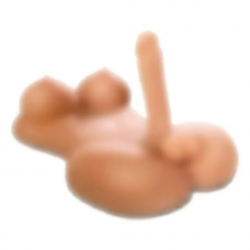 Ladyboy Travesti Yarım Vücut Realistik Penis Suni Vajina Anüs Ladyboy Travesti Yarım Vücut Realistik Penis Suni Vajina Anüs