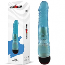 Crazy Bull Fantasy Vibes 18 Cm Titreşimli Mavi Jel Anal Vibratör Dildo Penis Crazy Bull Fantasy Vibes 18 Cm Titreşimli Mavi Jel Anal Vibratör Dildo Penis