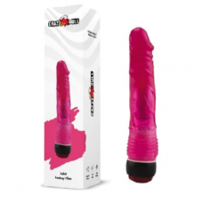 Crazy Bull Fantasy 18 CM Titreşimli Kırmızı Jel Anal Dildo Penis Crazy Bull Fantasy 18 CM Titreşimli Kırmızı Jel Anal Dildo Penis