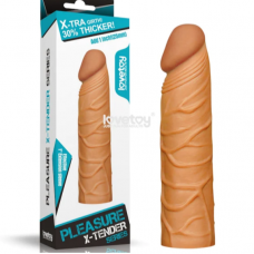 Lovetoy X-Large Dolgulu Realistik Penis Kılıfı Uzatmalı Prezervatif Dildo Lovetoy X-Large Dolgulu Realistik Penis Kılıfı Uzatmalı Prezervatif Dildo