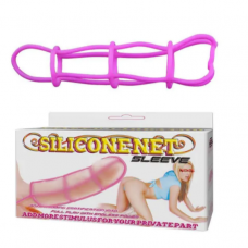 Baile Net Sleeve Süper Kalite Silikon Penis Kılıfı Fantezi Penis Kafesi Baile Net Sleeve Süper Kalite Silikon Penis Kılıfı Fantezi Penis Kafesi