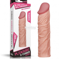 Lovetoy X-Tender 5 CM Dolgulu Uzatmalı Realistik Penis Kılıfı 20 CM Lovetoy X-Tender 5 CM Dolgulu Uzatmalı Realistik Penis Kılıfı 20 CM