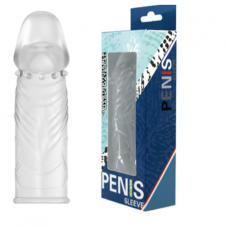 Baile Sleeve Damarlı Uzatmalı Şeffaf Silikon Penis Kılıfı Kristal Dildo Baile Sleeve Damarlı Uzatmalı Şeffaf Silikon Penis Kılıfı Kristal Dildo