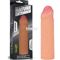 Lovetoy Nature 2.5 Cm Dolgulu Sünnetsiz Süper Realistik Penis Kılıfı Lovetoy Nature 2.5 Cm Dolgulu Sünnetsiz Süper Realistik Penis Kılıfı