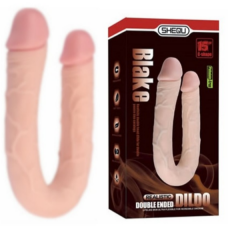SHEQU 44 Cm Çift Taraflı Ve Çift Başlı Realistik Dildo Penis SHEQU 44 Cm Çift Taraflı Ve Çift Başlı Realistik Dildo Penis