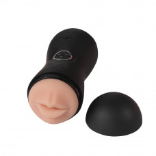 Titreşimli Suni Realistik Vajinal ve Oral Mastürbatör Titreşimli Suni Realistik Vajinal ve Oral Mastürbatör