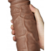 gece bekcisi 10.5'' realistic chubby vibrating dildo