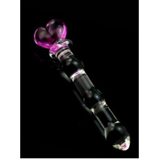 Gecebekcisi 20 cm boğumlu cam dildo