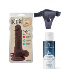 gece bekcisi belden bağlamalı kayganlaştırıcı set flatterer kıkırdaklı gerçekçi dildo - 18.6cm zenci gece bekcisi belden bağlamalı kayganlaştırıcı set flatterer kıkırdaklı gerçekçi dildo - 18.6cm zenci