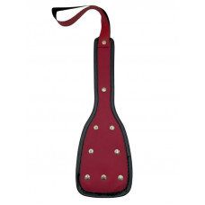 gece bekcisi kırmızı deri şaplak