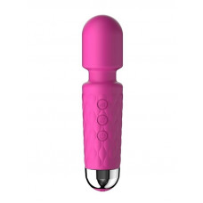 gece bekcisi mini wand massager şarjlı vibratör - pembe
