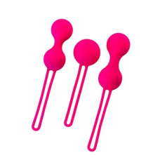 gece bekcisi redvil kegel vajinal top seti pembe 16,5 cm