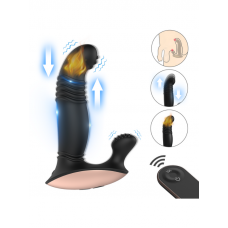 gece bekcisi s-hande eye of horus rct şarjlı kumandalı perine ve uyarıcı ileri geri hareketli 2 in 1 vibratör