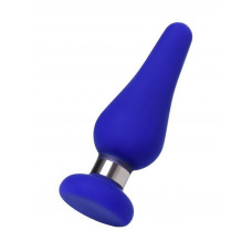 gece bekcisi slassic anal plug boyut m mavi 11,5 cm 3,7 cm