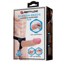 gece bekcisi stark realistik içi boş protez strapon belden bağlamalı