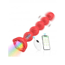 gece bekcisi telefon kontrollü haley rose pulled beads anal plug – kırmızı gece bekcisi telefon kontrollü haley rose pulled beads anal plug – kırmızı