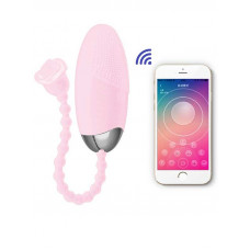 gece bekcisi telefon kontrollü yumurta vibratör pembe