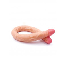 gece bekcisi ten rengi 55 cm çift taraflı dildo model no:1034