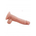 flatterer kıkırdaklı gerçekçi dildo - 18.6cm ten