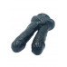 noctis 21cm siyah çiftli dildo no:61 noctis 21cm siyah çiftli dildo no:61