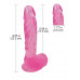 noctis 22,5cm pembe realistik dildo no:175 noctis 22,5cm pembe realistik dildo no:175