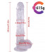 noctis 28cm beyaz realistik dildo no:82 noctis 28cm beyaz realistik dildo no:82
