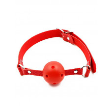 noxxx kırmızı delikli ağız topu