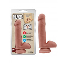 philander 18cm kıkırdaklı gerçekçi dildo