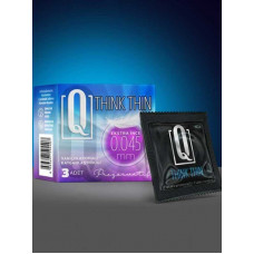 q think thin 3'lü ekstra ince prezervatif