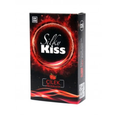 silky kiss çilek aromalı prezervatif